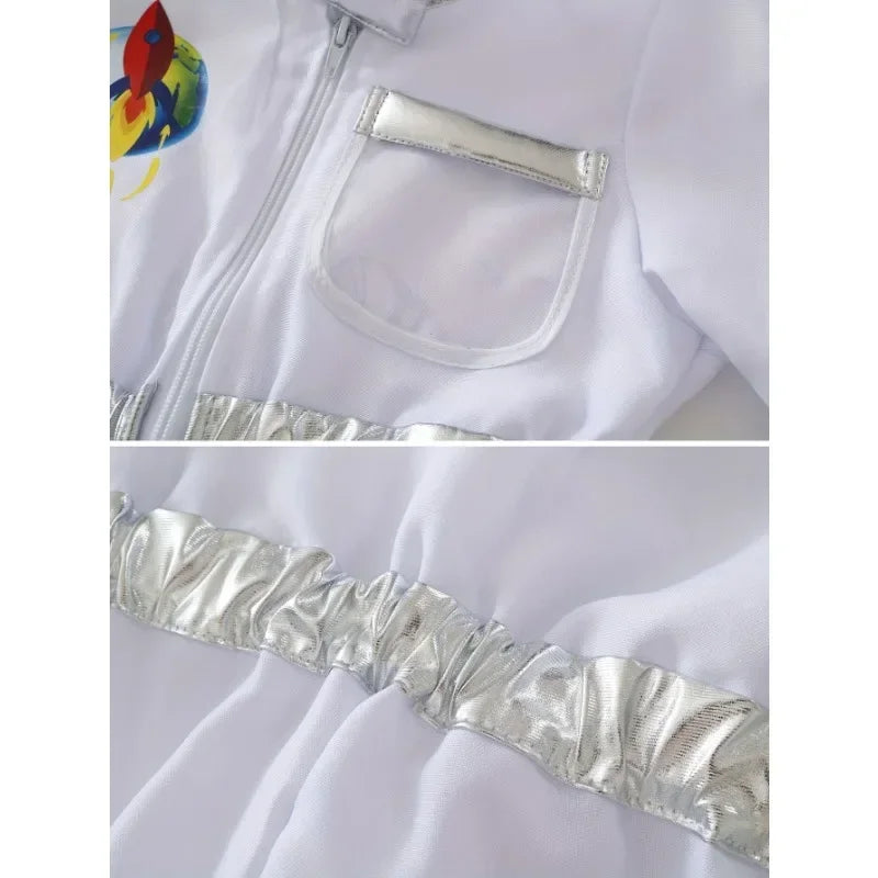 Kids Astronaut Space Suit Costume – Deluxe Space Adventure Outfit