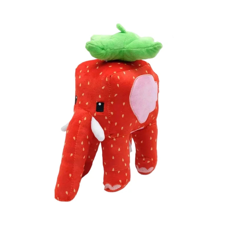 2026 New Steal A Brainrot Sammy Jandel Strawberry Elephant Plush Doll Anime Peripherals Toy Halloween Christmas Gift