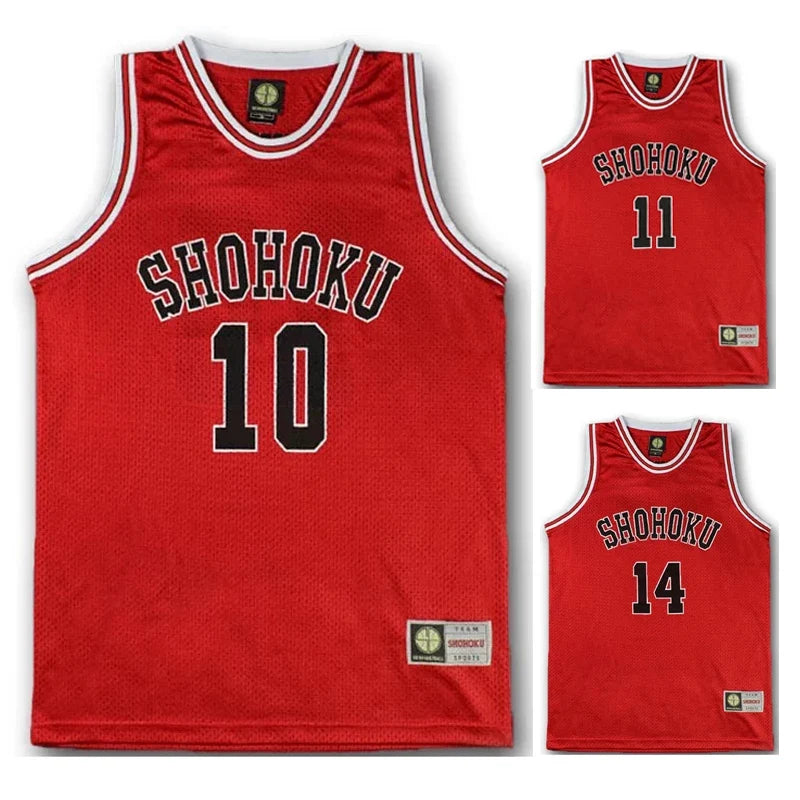 Anime Shohoku Basketball Jersey Cosplay Costume – Sports Uniform