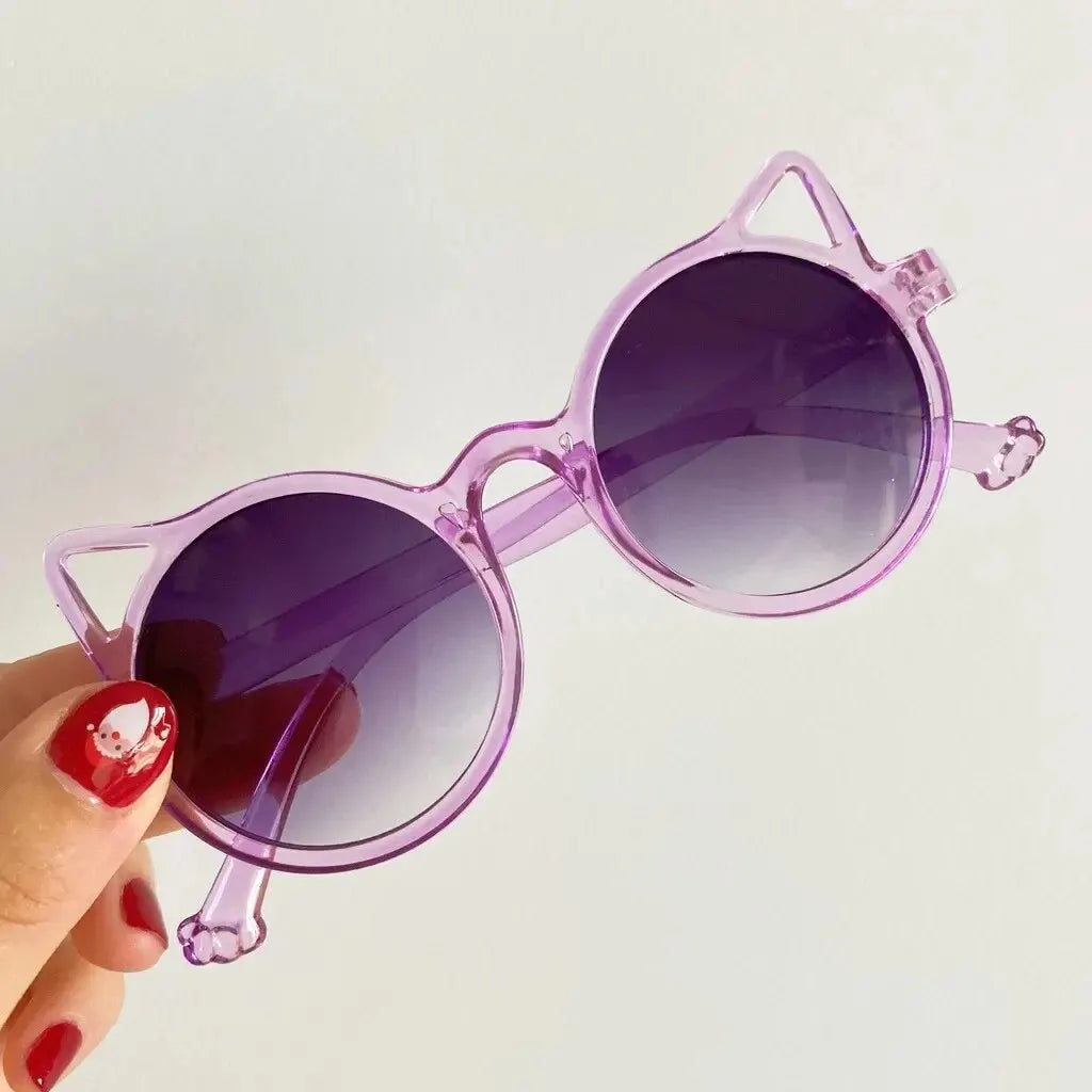 Kids Animal Cartoon Ear UV400 Sunglasses for Boys & Girls