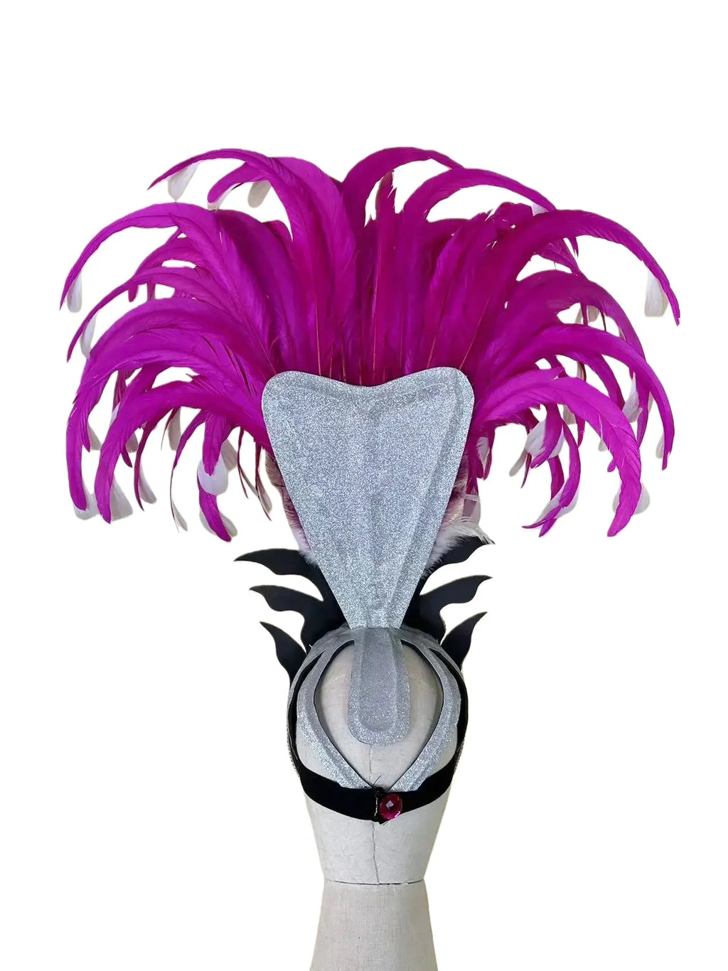 The Stardust Luminary Crown – Pink & Lavender Samba Carnival Headdress