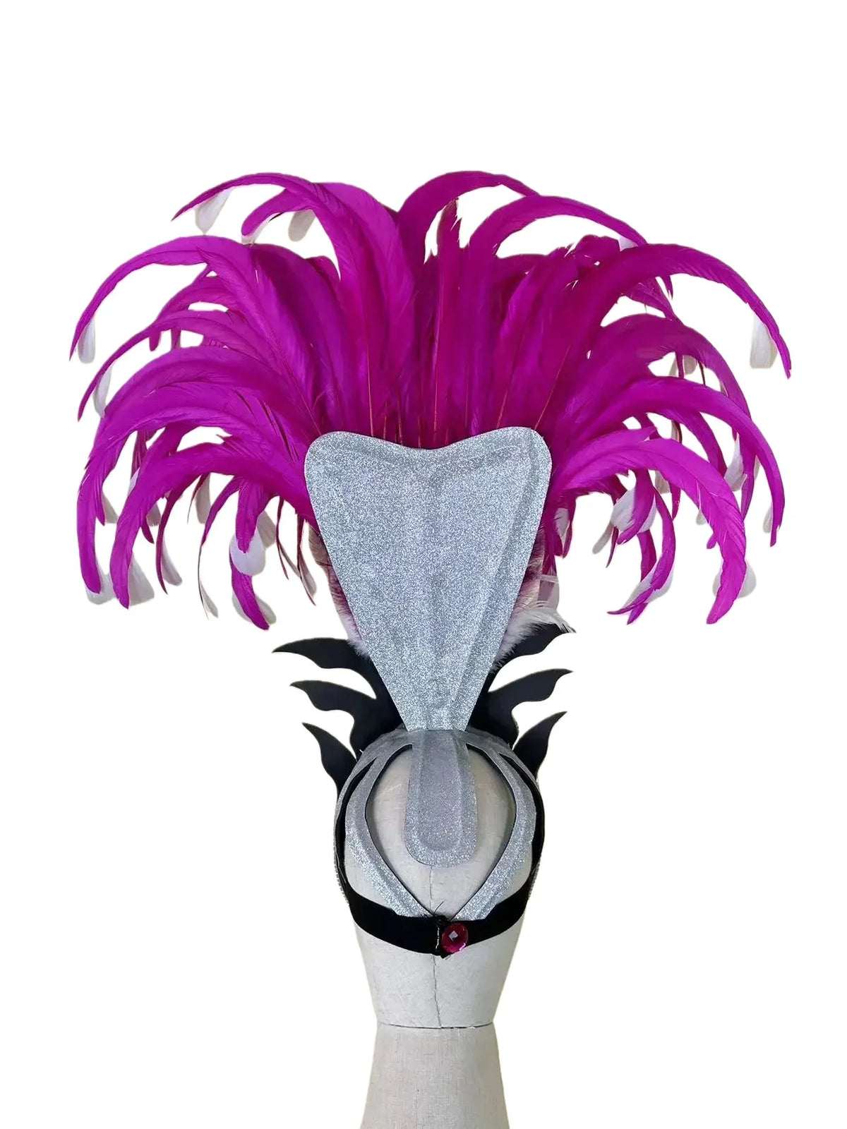 The Stardust Luminary Crown – Pink & Lavender Samba Carnival Headdress