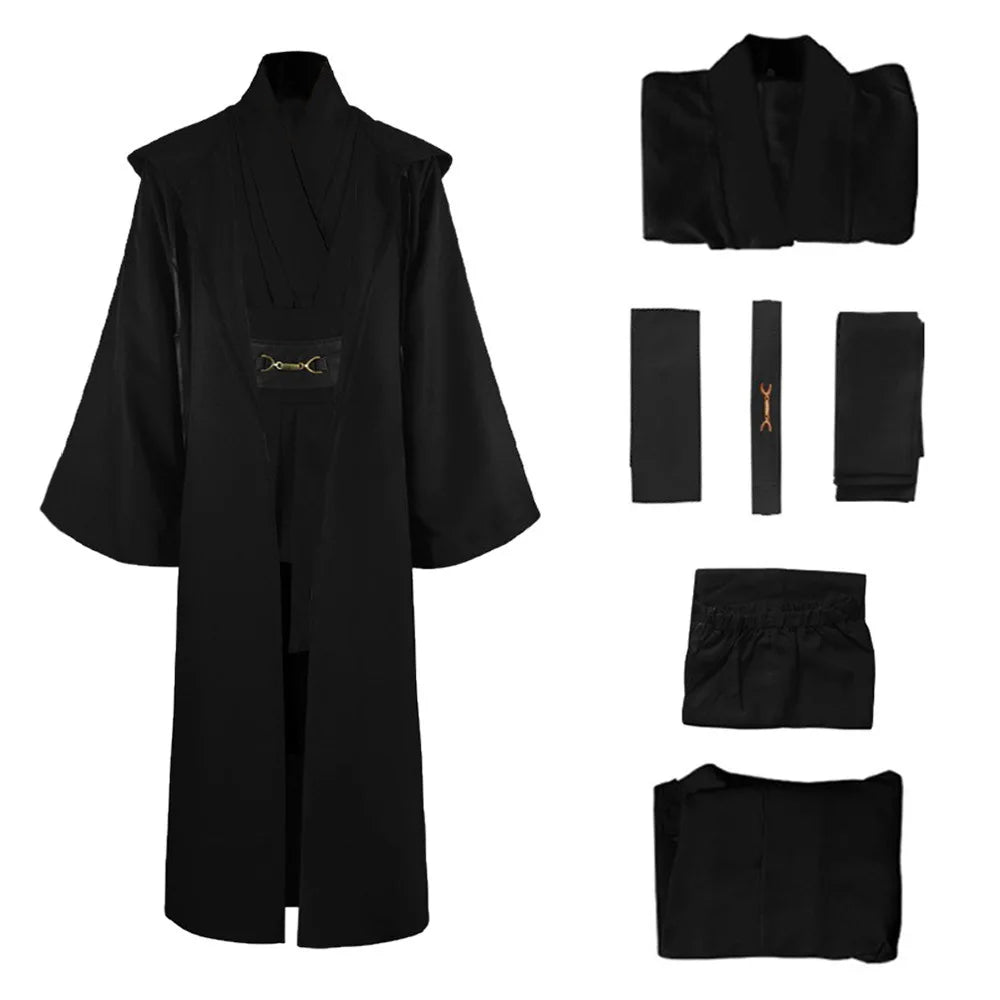 Obi-Wan Kenobi Jedi Cosplay Costume – Unisex Robe Set