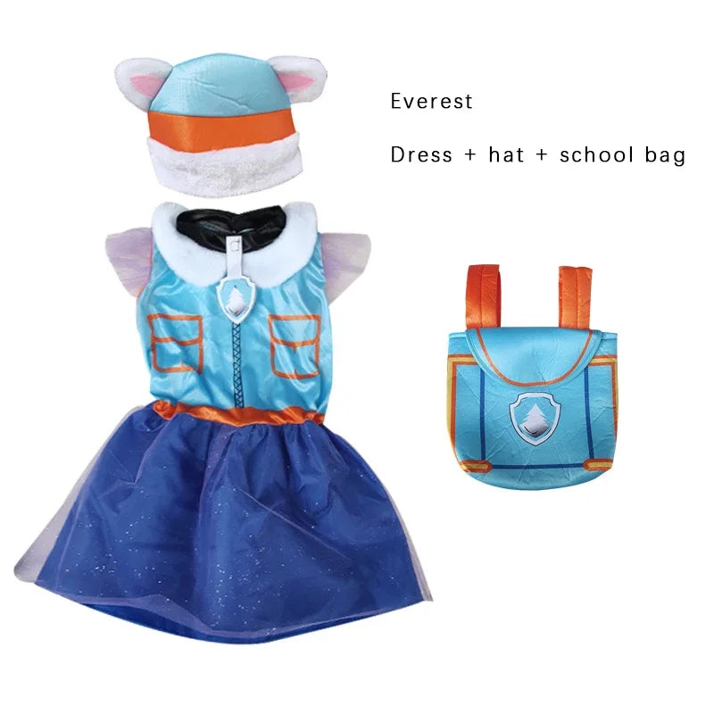 Kids Dog Patrol Cosplay Costume Set – Cartoon Uniform Outfit