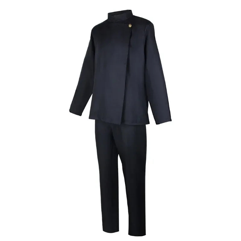 Gojo Satoru Cosplay Costume – Anime High School Uniform Set