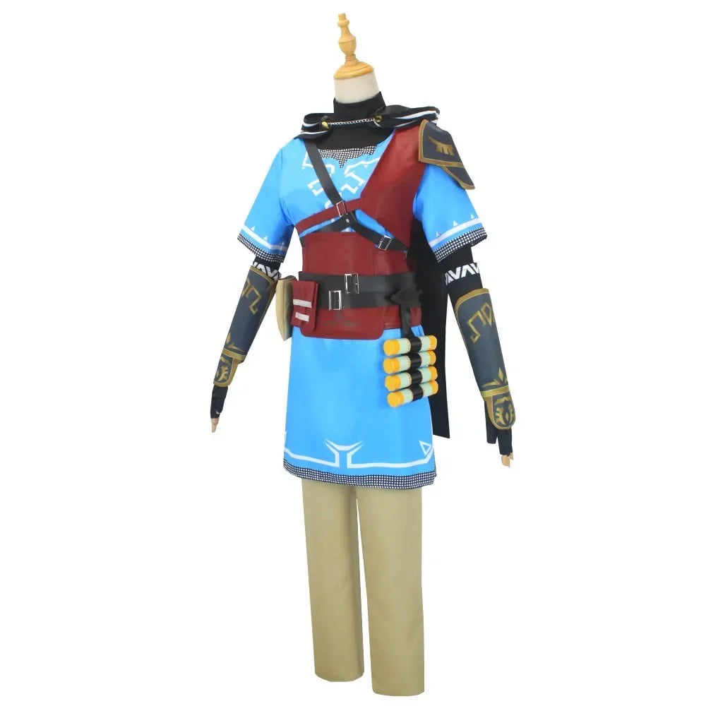 Zelda Link Cosplay Costume – Kids Adventure Game Outfit