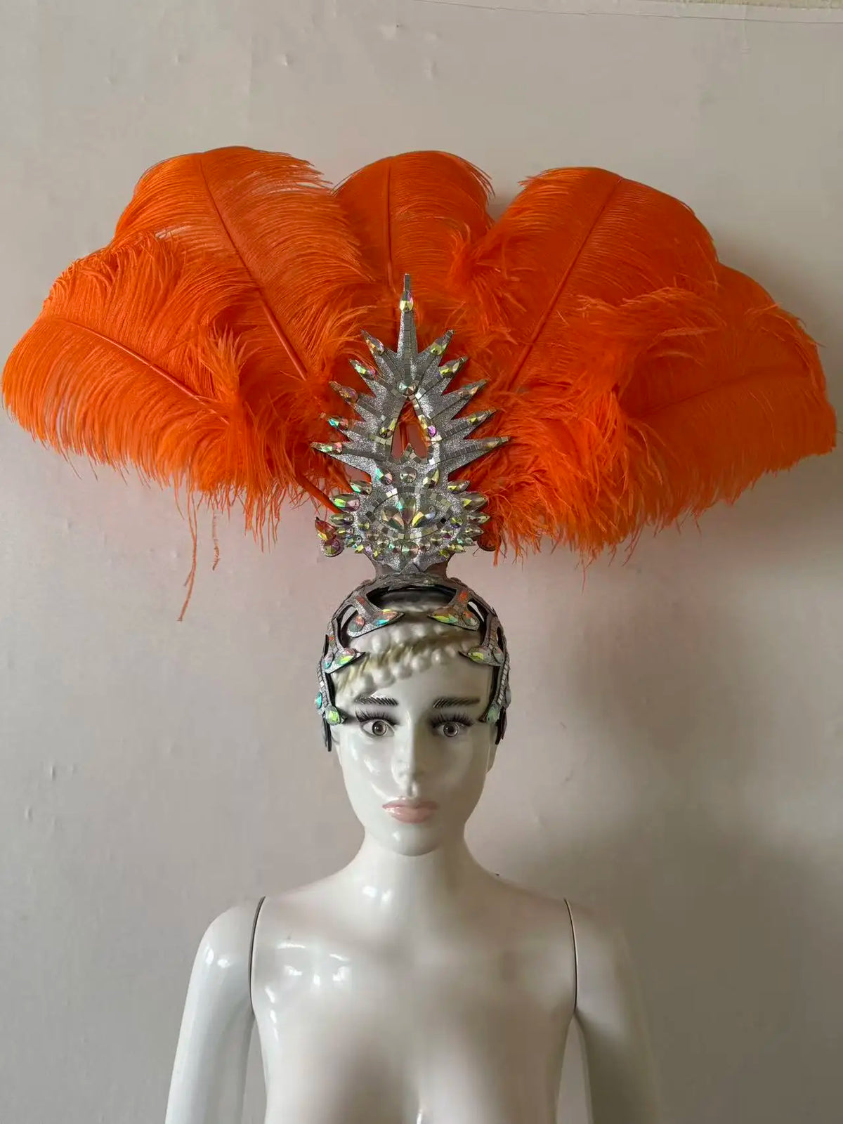 The Stardust Dionysia – Carnival & Samba Feathered Masque Ball Crown