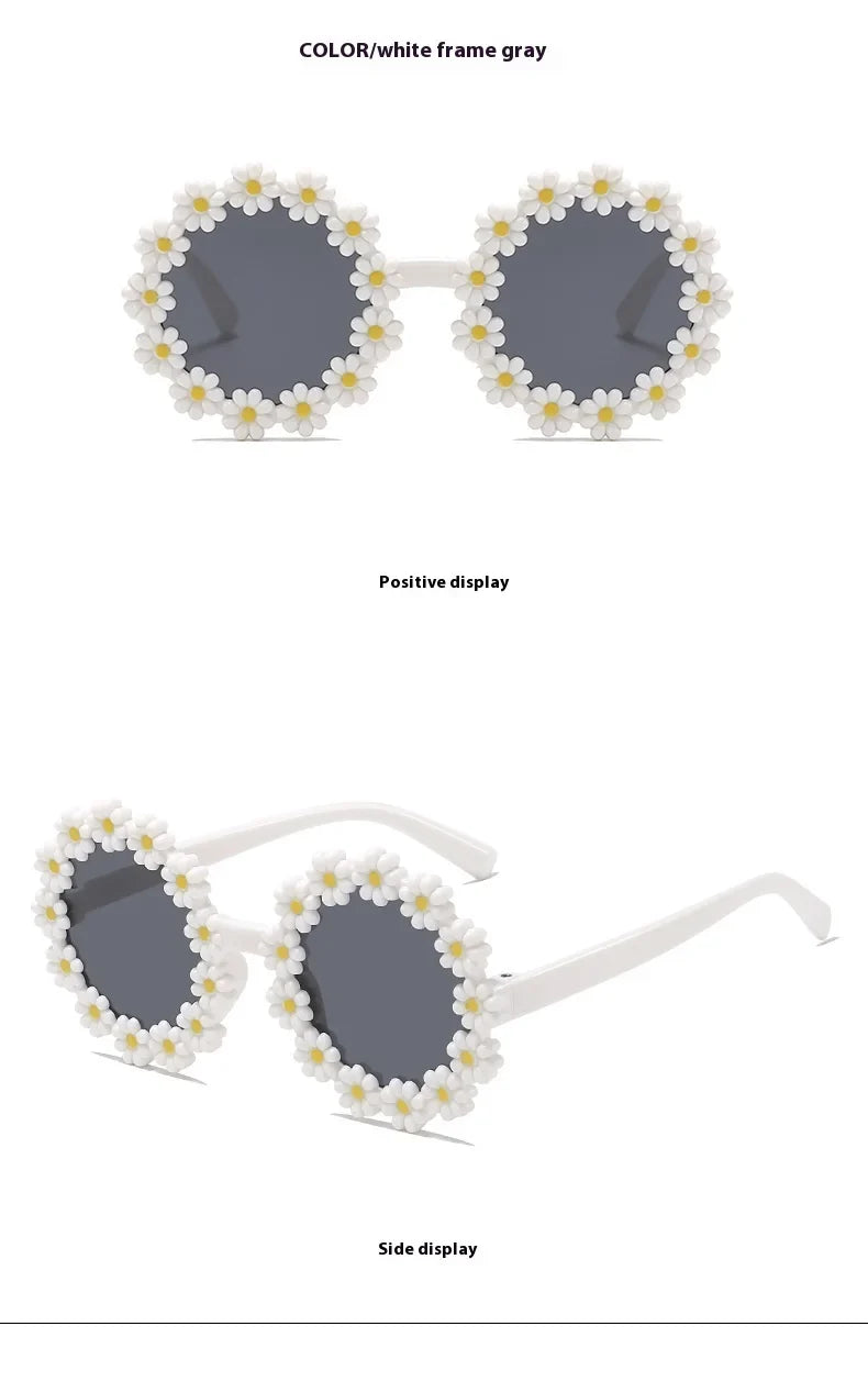 Kids Daisy Flower UV400 Sunglasses for Boys & Girls
