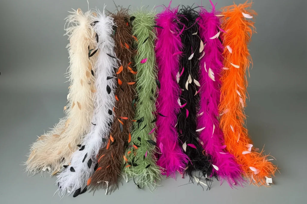 Luxury Ostrich Feather Boa (2 Meters)