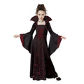 Halloween Cosplay Witch Vampire Costume for Kids Girls