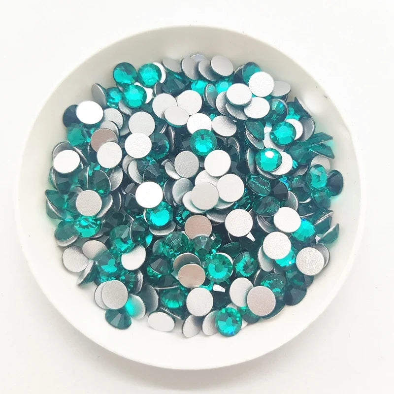 SS3-SS60 Blue Series Non-Hotfix High Quality Glass Flatback Rhinestones