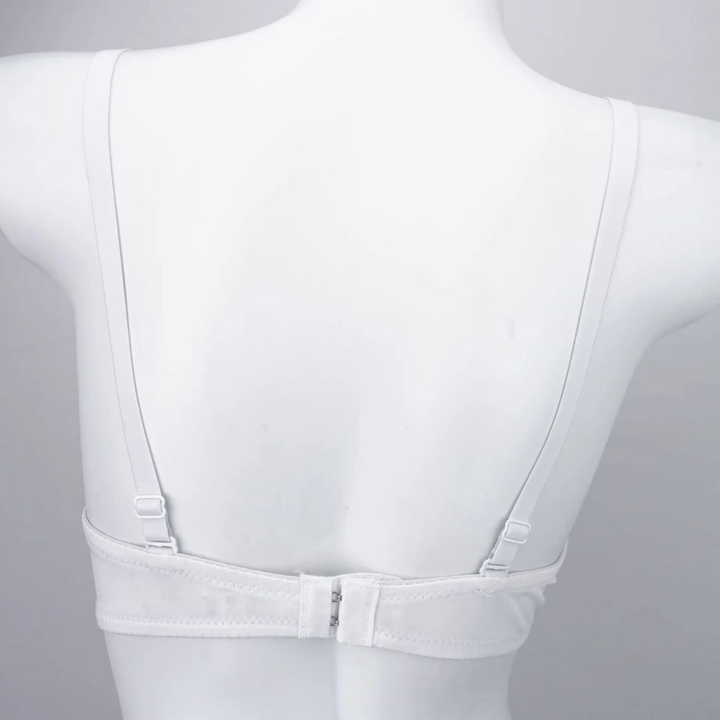 Organza Floral & Pearl Bustier Bra Top | Kawaii Stage & Nightclub Bralette