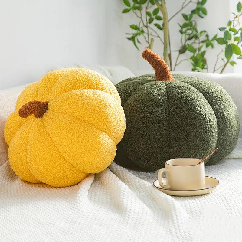 Plush Pumpkin Decorative Cushions
