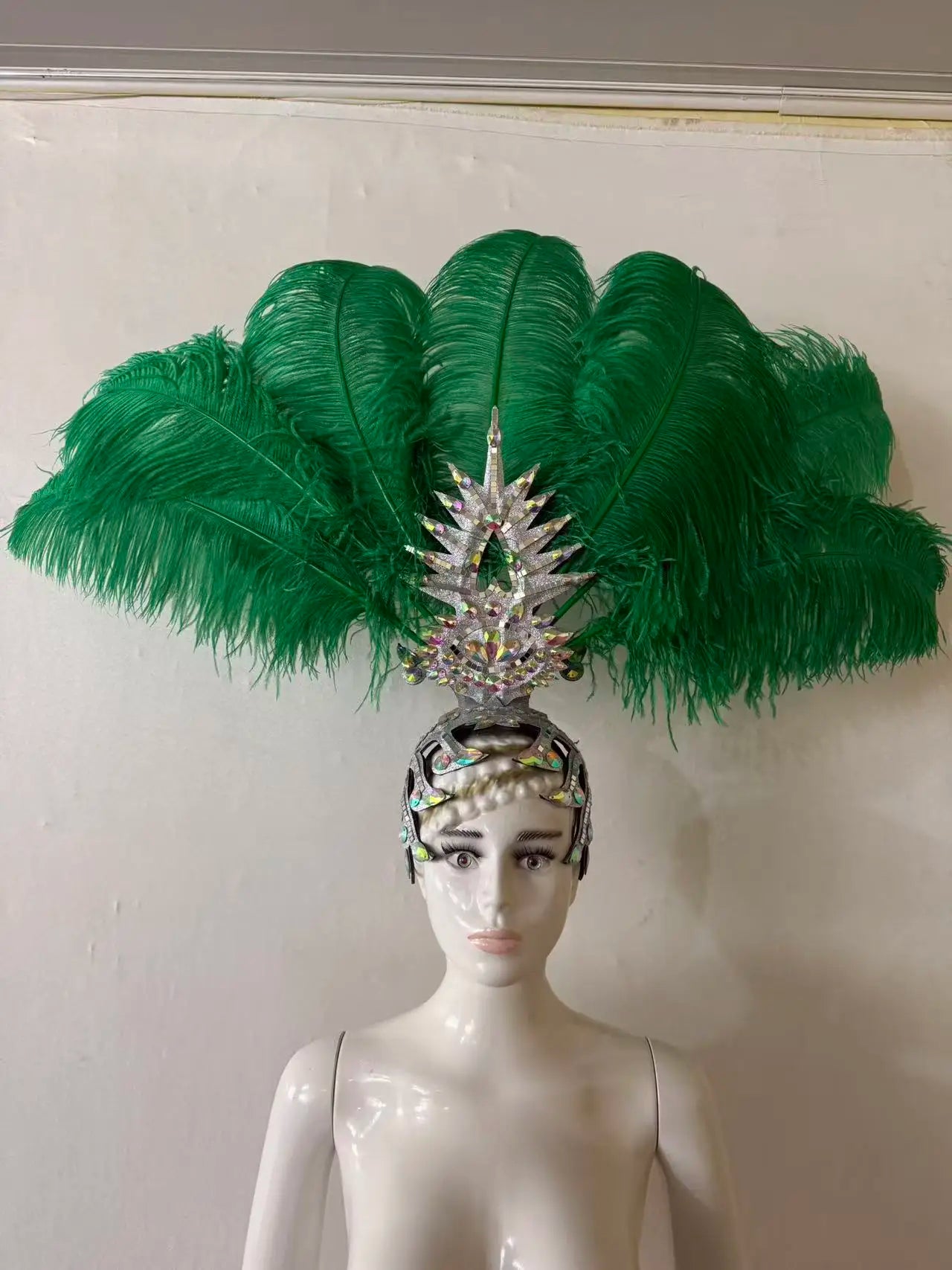 The Stardust Dionysia – Carnival & Samba Feathered Masque Ball Crown