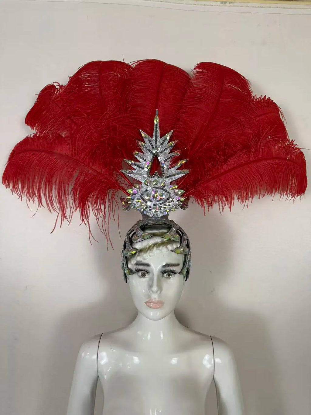 The Stardust Dionysia – Carnival & Samba Feathered Masque Ball Crown