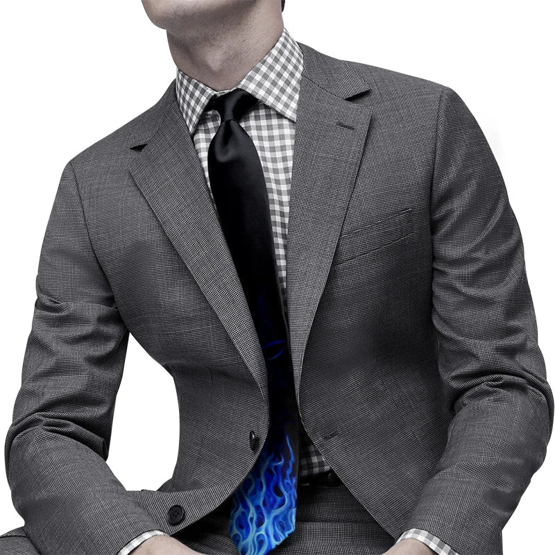Novelty Creative Cool Men Tie 3D Printing Starry Night Pattern Fashion Harajuku Casual Necktie Birthday Party Halloween Gift Tie