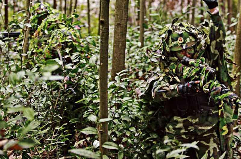 Kids Army Soldier Costume Set – Camouflage Military Outfit