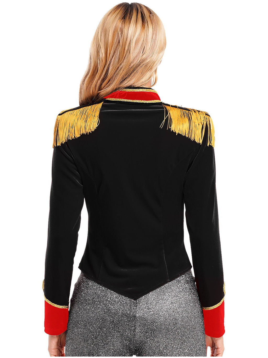 Women Circus Ringmaster Costume – Showman Tailcoat Jacket Outfit