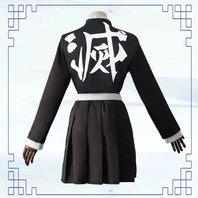 Kanroji Mitsuri Cosplay Costume with Wig & Haori