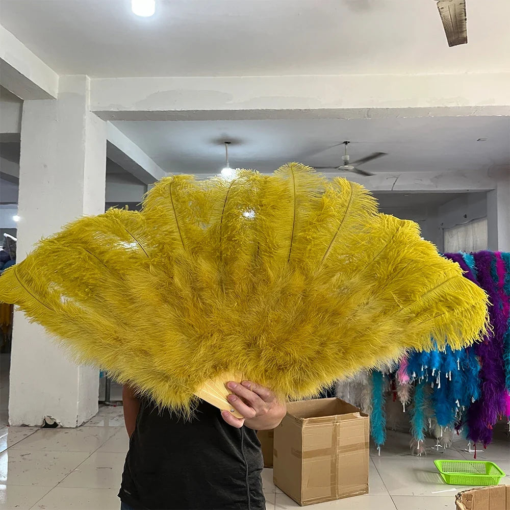 130CM Ostrich Feather Fans