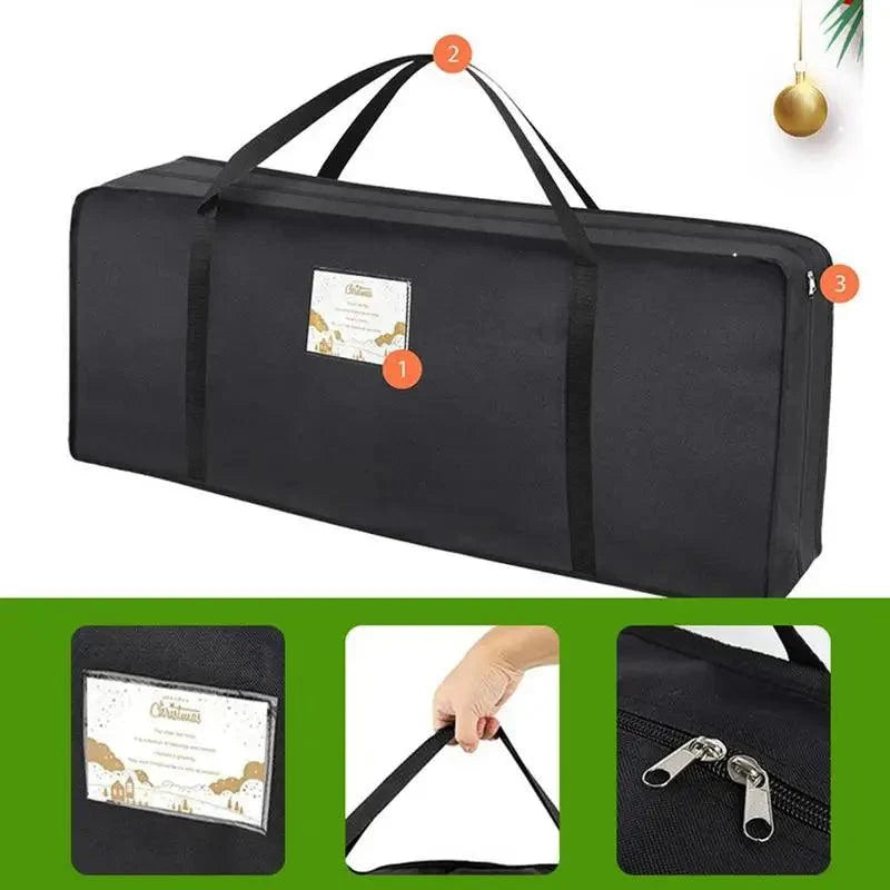 Christmas Wrapping Paper Storage Bag