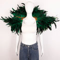 Festival Carnival Feather Shawl