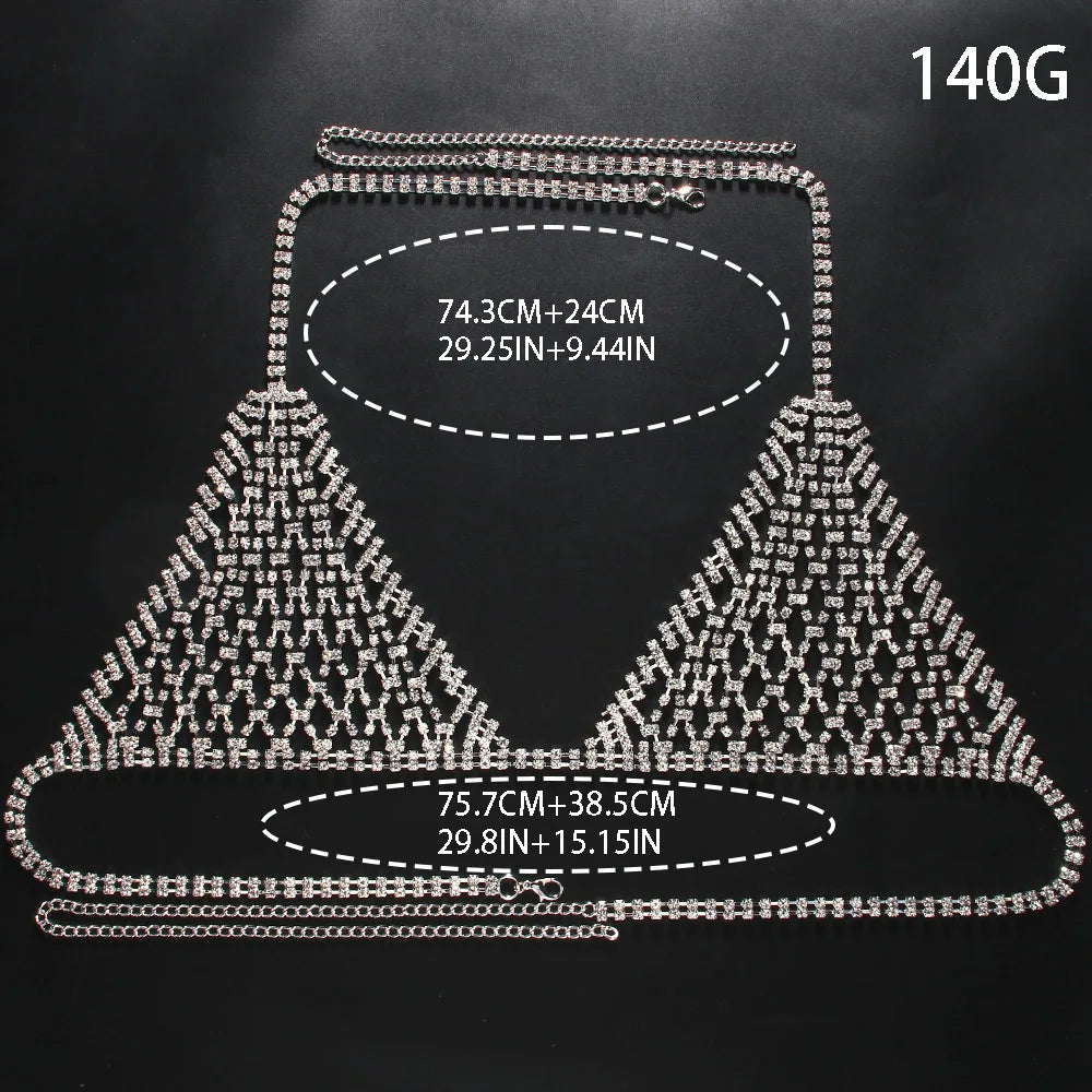 Crystal Bikini Body Chain