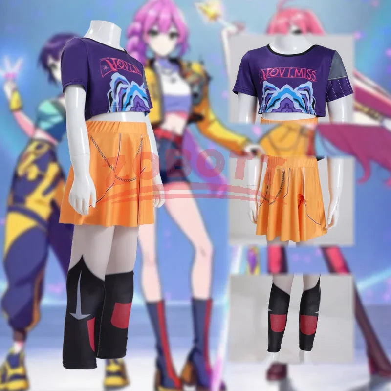 Girls Zoey Rumi Mira Cosplay Costume – Stage Performance Outfit