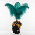 Rhinestone Feather Headdress