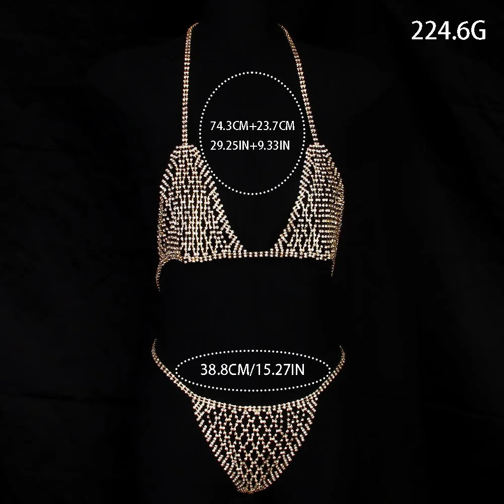 Crystal Bikini Body Chain