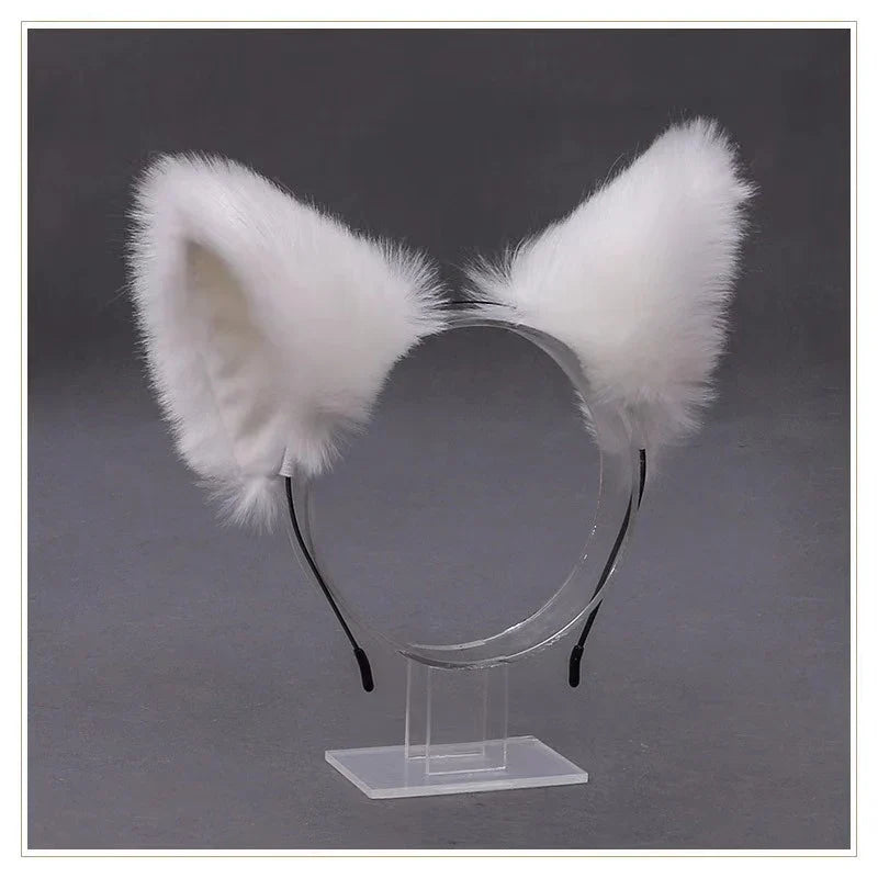 Lolita Cat & Fox Ear Cosplay Headband for Women & Girls