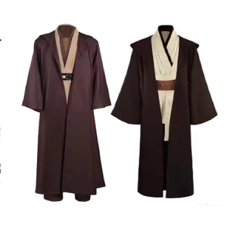 Obi-Wan Kenobi Jedi Cosplay Costume – Unisex Robe Set