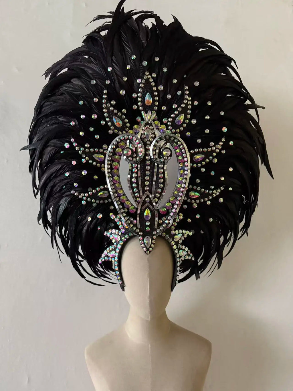The Stardust Copacabana Feather Crown – Samba Parade Headdress