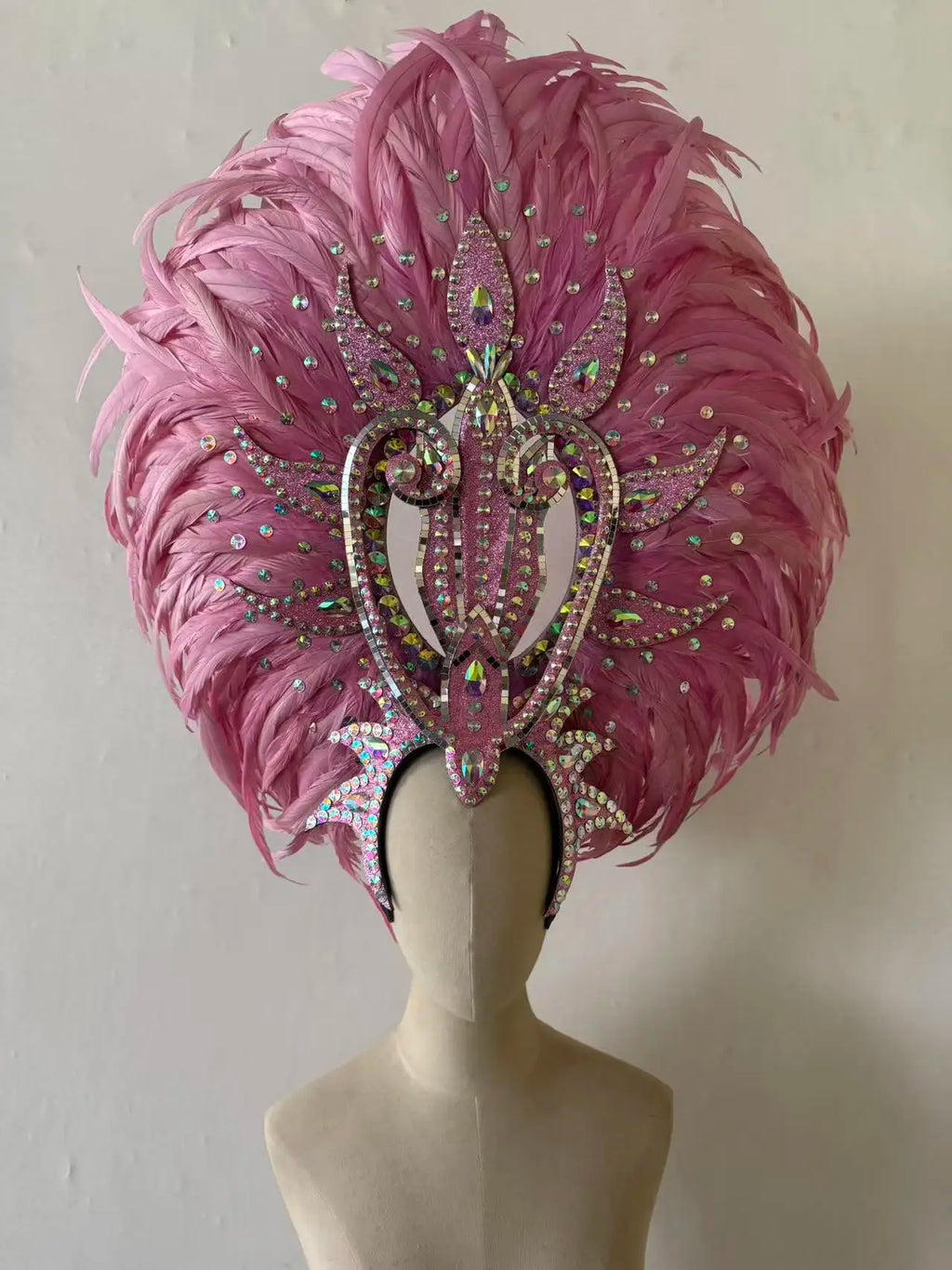 The Stardust Copacabana Feather Crown – Samba Parade Headdress