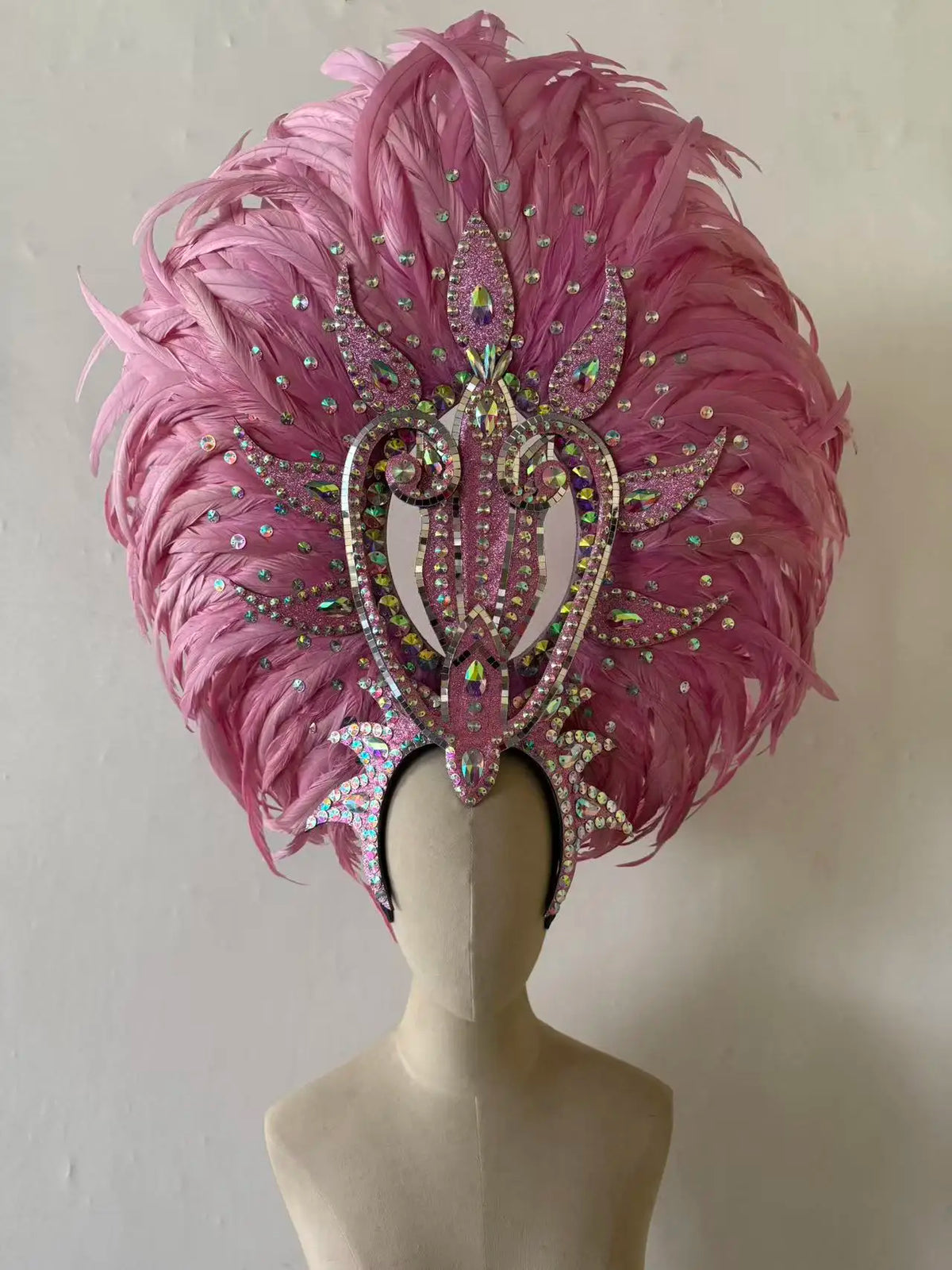 The Stardust Copacabana Feather Crown – Samba Parade Headdress