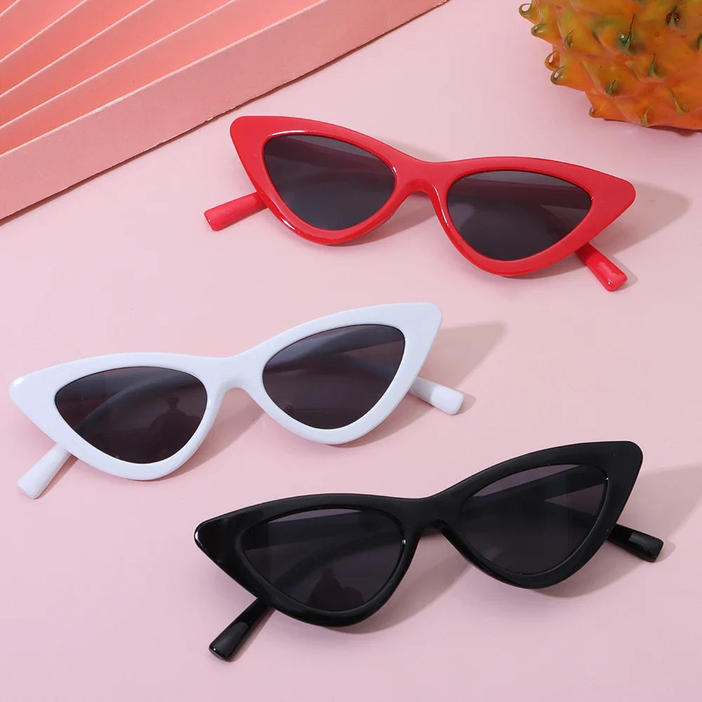 Kids Cat Eye Triangle UV400 Sunglasses for Boys & Girls