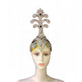The Stardust Samba Queen – Premium Feathers & Rhinestones Carnival Headdress