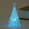 4.1 in LED Crystal Christmas Tree Night Light