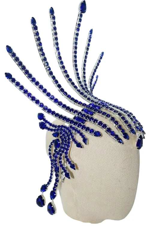 Rhinestone Showgirl Headpiece