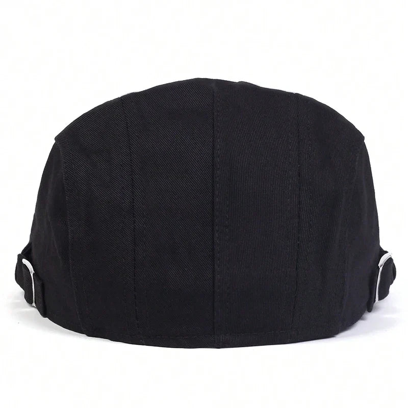 British Newsboy Flat Cap for Casual Vintage Outdoor Style