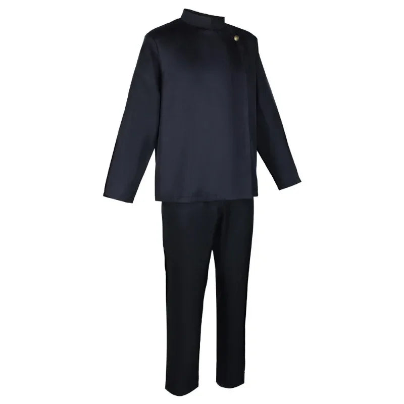 Gojo Satoru Cosplay Costume – Anime High School Uniform Set
