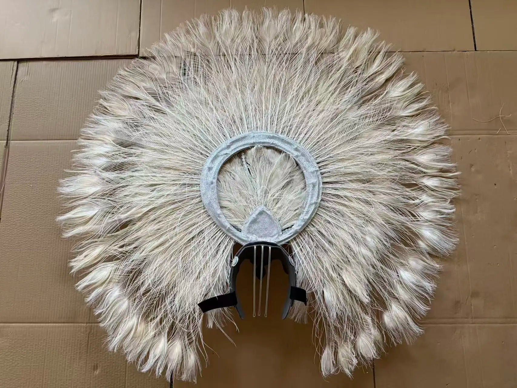 The Stardust Mirage – Premium Mohawk Feather Samba Carnival Headdress