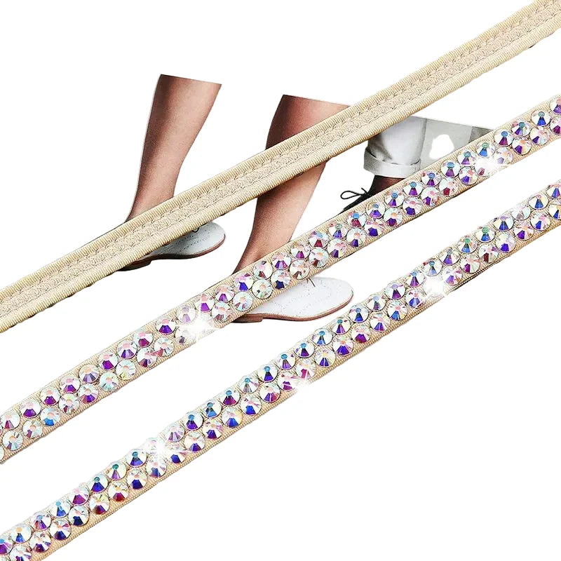 Sparkly Colorful Rhinestone Waist Chain Belt Belly Dance Body Jewelry