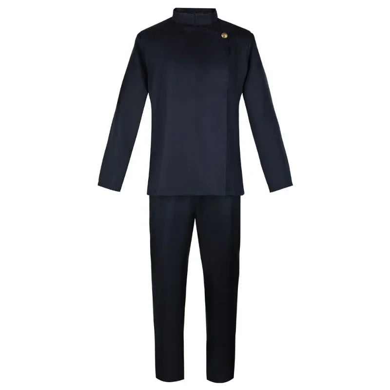 Gojo Satoru Cosplay Costume – Anime High School Uniform Set