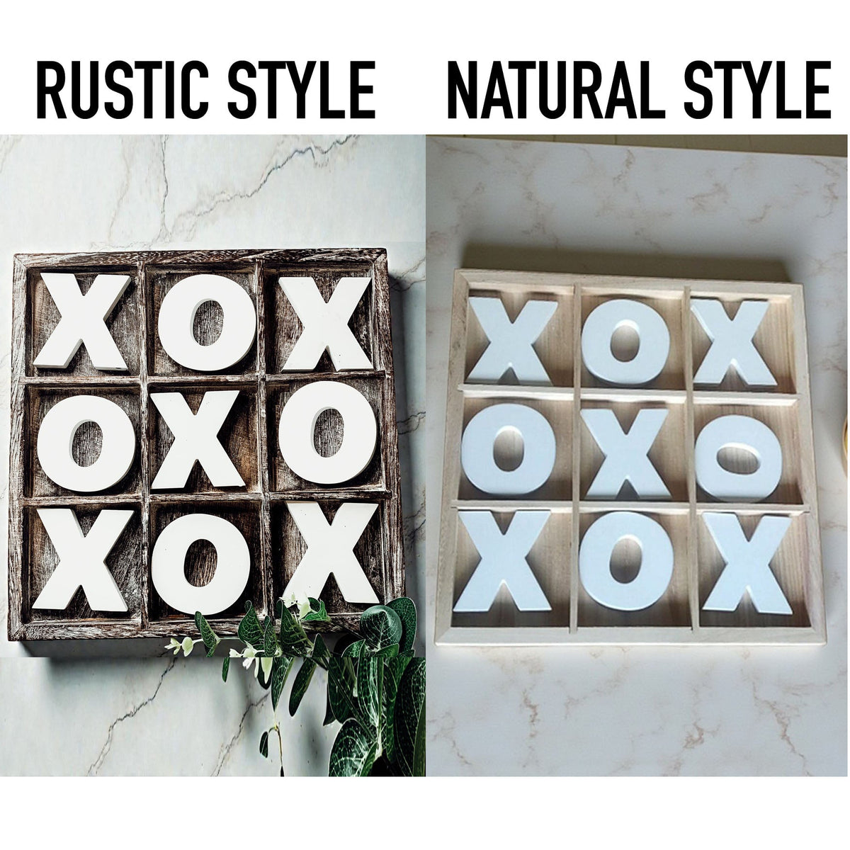Tic Tac Toe | 2 Styles
