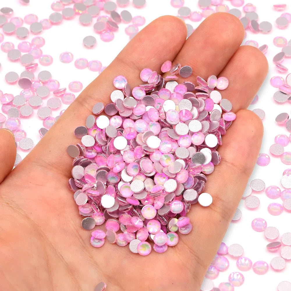 SS3-SS30 Crystal-Series Faceted Non-Hotfix Flatback Rhinestones