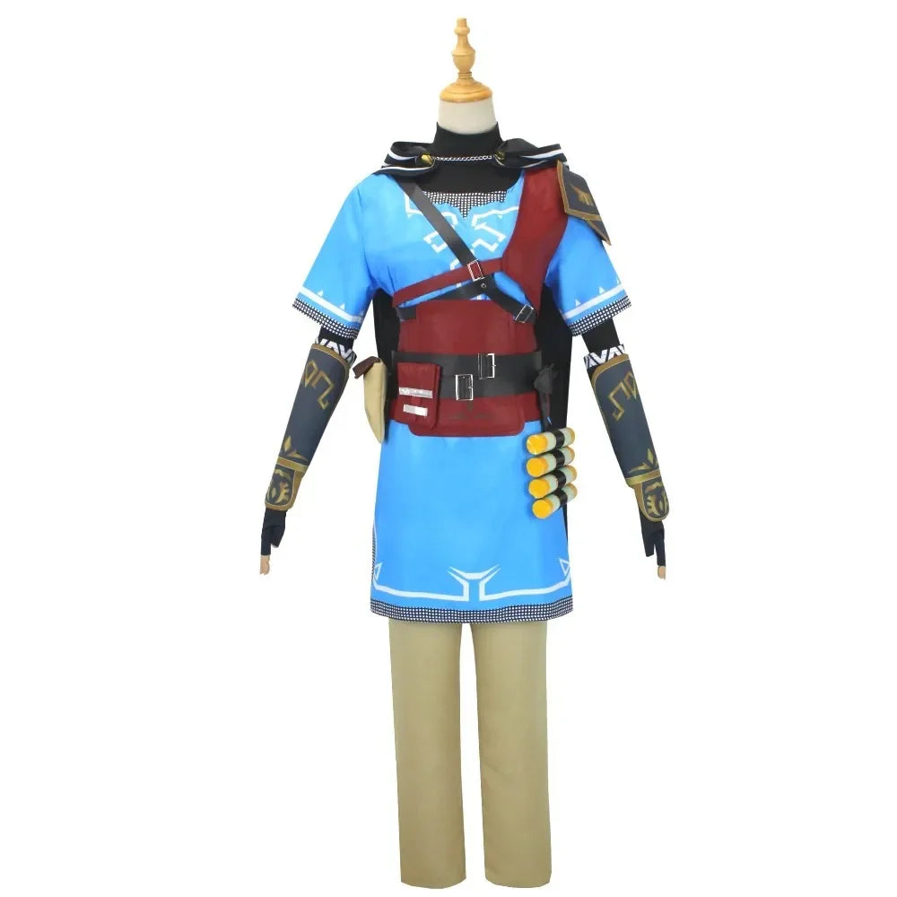Zelda Link Cosplay Costume – Kids Adventure Game Outfit