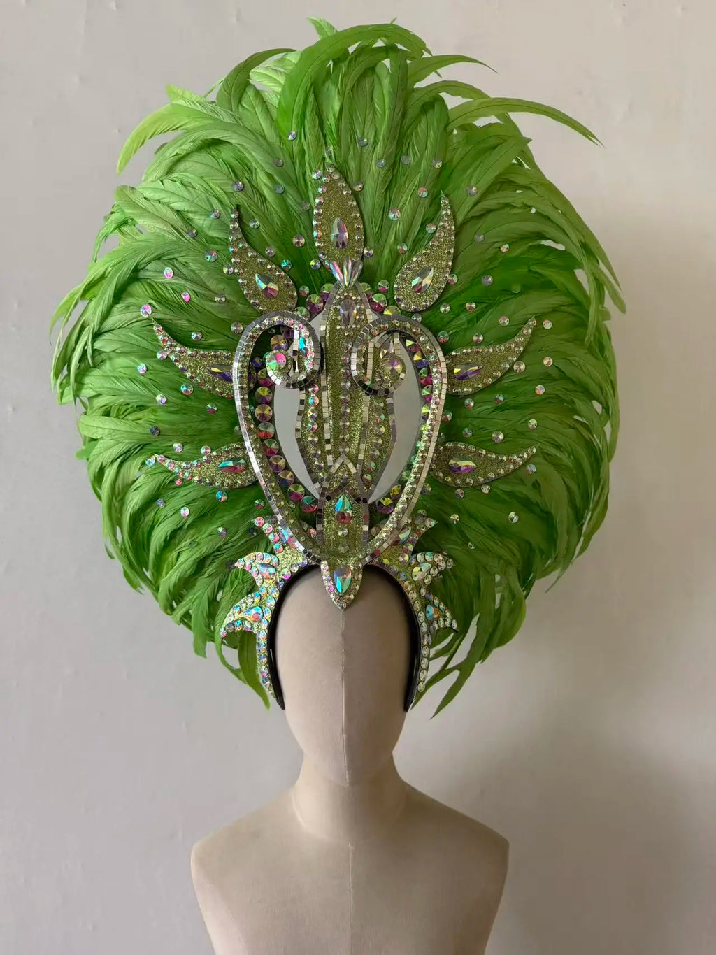 The Stardust Copacabana Feather Crown – Samba Parade Headdress