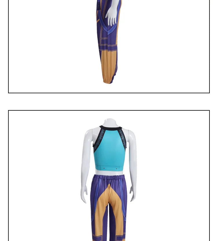 Girls Zoey Rumi Mira Cosplay Costume – Stage Performance Outfit