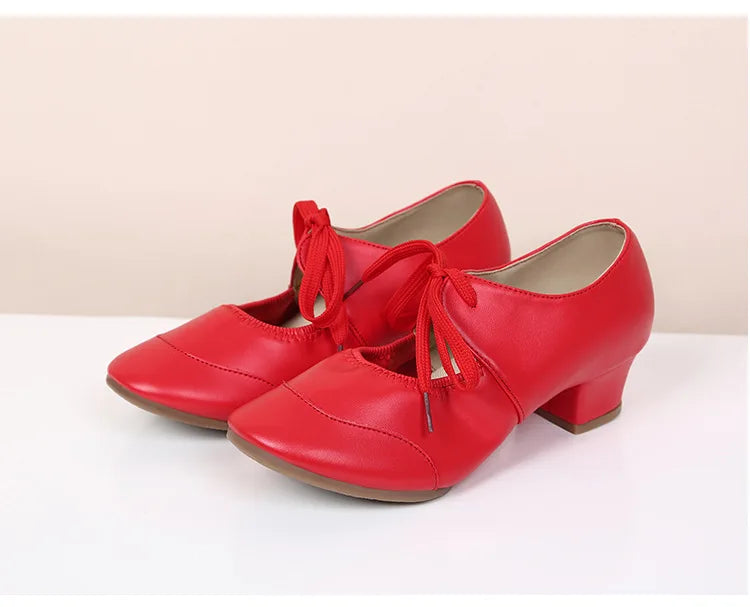 The Stardust Encore Practice Oxford – Leather Latin & Jazz Dance Shoe